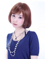 Wigs2you 全假髮 日本正品 高溫絲中分劉海 中長直 甜美可愛WS-2009